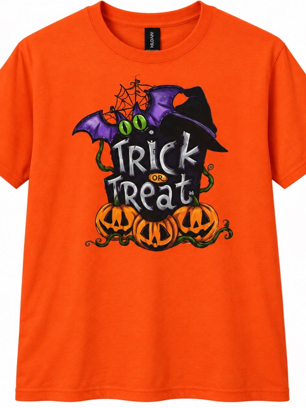 Youth Small Trick Or Treat Graphic Tee